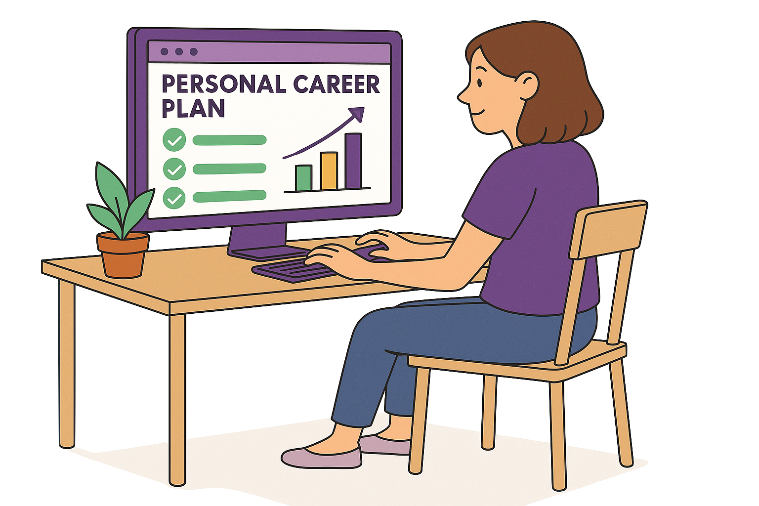 Employee using GetPromoted